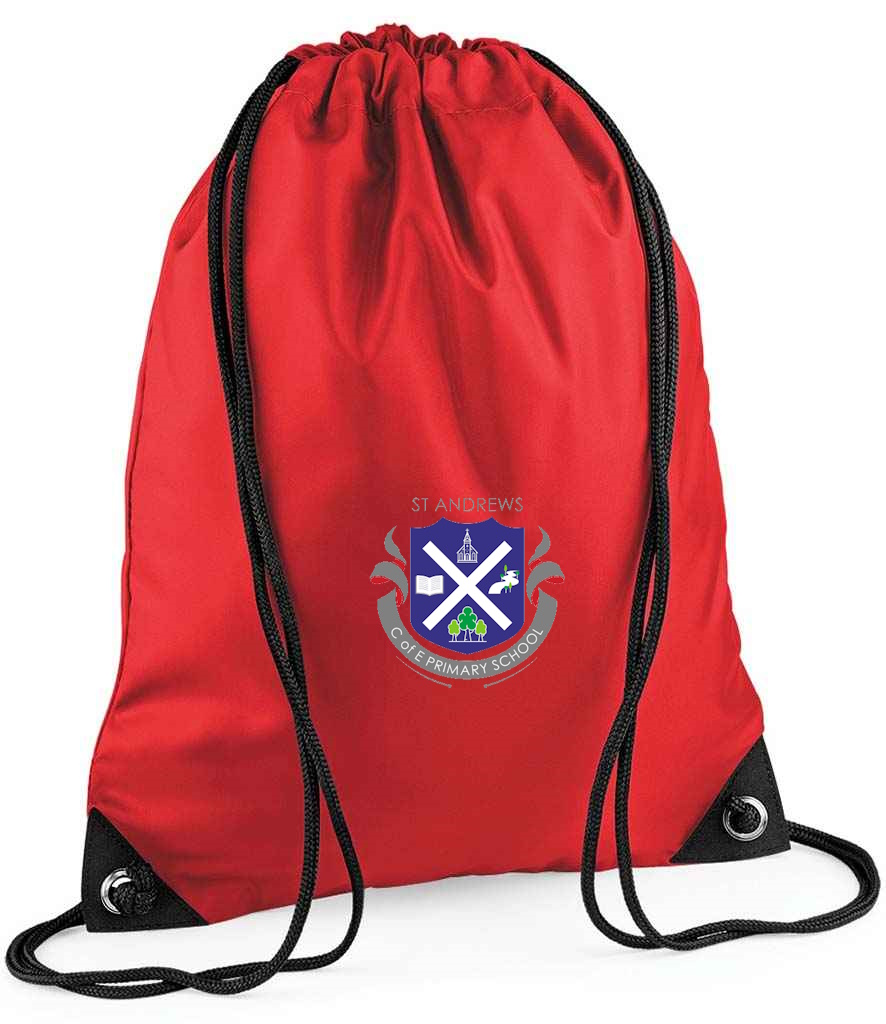 St Andrew's PE Bag 2025 Logo