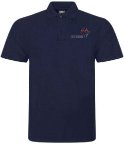Queen’s Croft Navy Polo