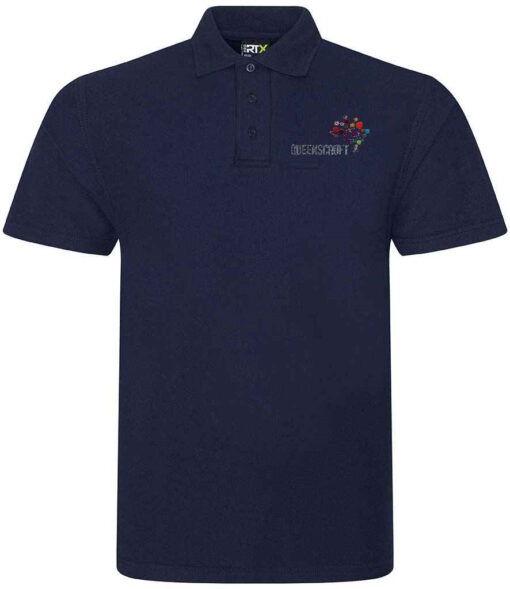 Queen’s Croft Navy Polo