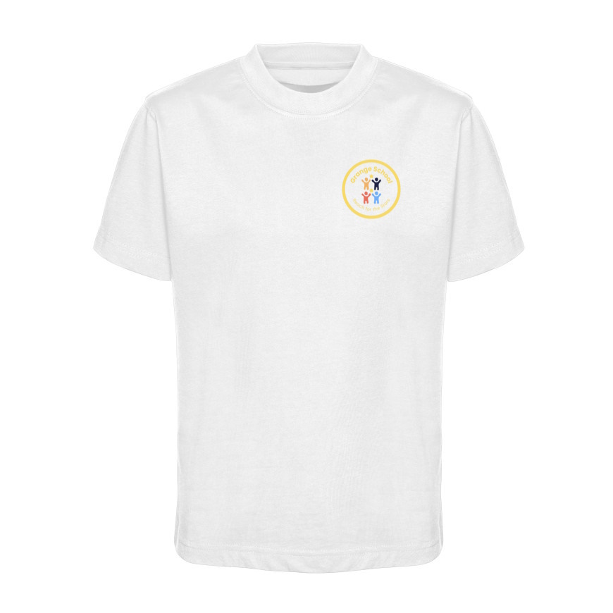 Grange School PE T-Shirt 2026 Logo