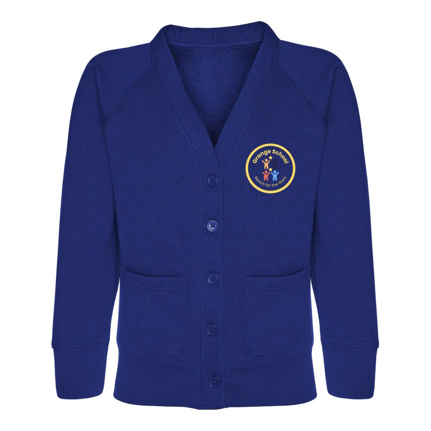 Grange School Cardigan 2026 Logo