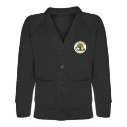 Fairmeadows Pre-School Black Cardigan 2025 Logo