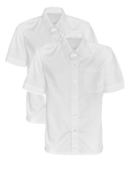 White S/S shirts twin pack
